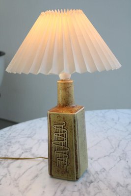 Ceramic Pottery Lamp by Desiree Stantoj, Denmark, 1960s-FJP-1799898