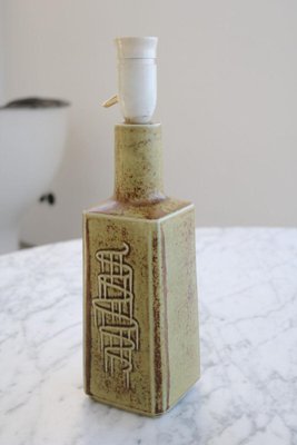 Ceramic Pottery Lamp by Desiree Stantoj, Denmark, 1960s-FJP-1799898