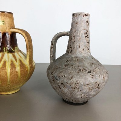 Ceramic Pottery Vases by Heinz Siery for Carstens Tönnieshof, Germany, 1970s, Set of 2-QZ-1105143