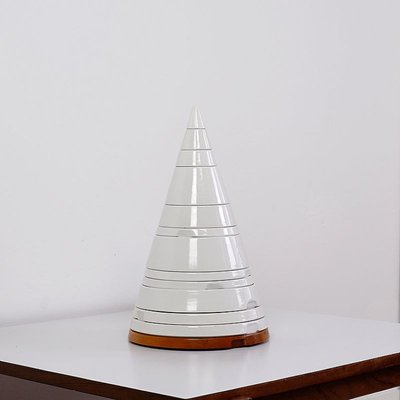 Ceramic Pyramid Table Service attributed to Pierre Cardin, 1969, Set of 9-JG-1785162