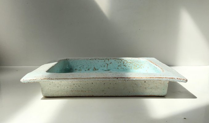 Ceramic Raku Bowl by Sten Borsting-LCR-941371