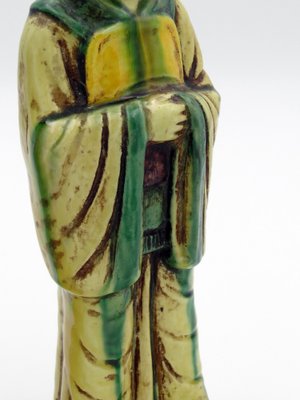 Ceramic Sculptures by Zaccagnini, 1920s, Set of 2-RKF-1769119