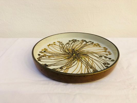 Ceramic Shell Plate by Ellen Mary for Royal Copenhagen, 1960s-RZY-1173258