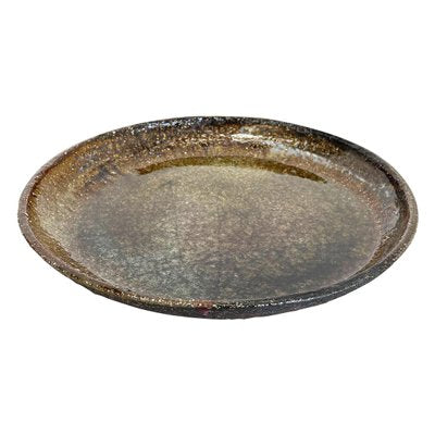 Ceramic Studio Pottery Bowl Shell Element by Gerhard Liebenthron, Germany, 1970s-QZ-1256945