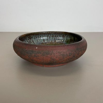 Ceramic Studio Pottery Bowl Shell Element by Gerhard Liebenthron, Germany, 1970s-QZ-1217701