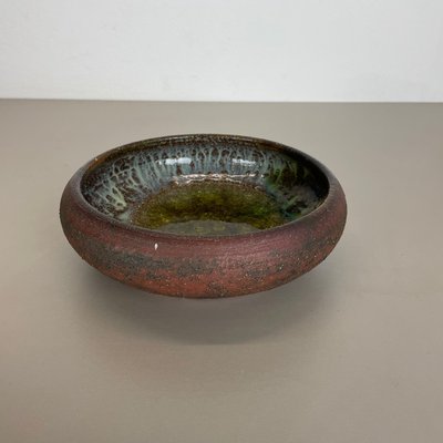 Ceramic Studio Pottery Bowl Shell Element by Gerhard Liebenthron, Germany, 1970s-QZ-1217701