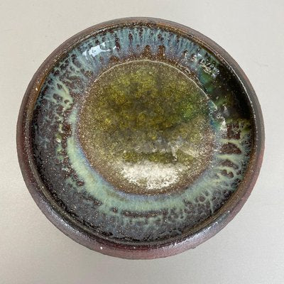 Ceramic Studio Pottery Bowl Shell Element by Gerhard Liebenthron, Germany, 1970s-QZ-1217701