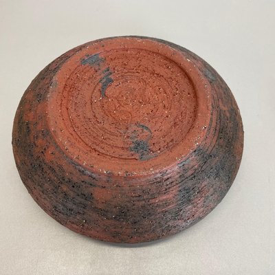 Ceramic Studio Pottery Bowl Shell Element by Gerhard Liebenthron, Germany, 1970s-QZ-1217701