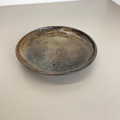 Ceramic Studio Pottery Bowl Shell Element by Gerhard Liebenthron, Germany, 1970s-QZ-1256945