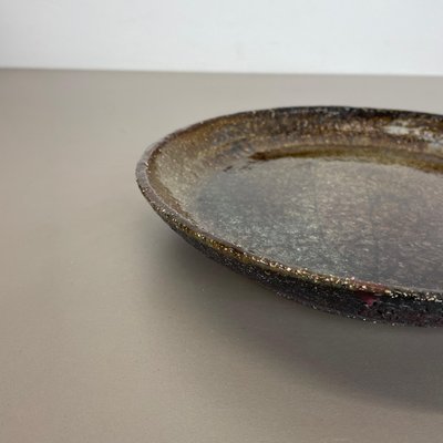 Ceramic Studio Pottery Bowl Shell Element by Gerhard Liebenthron, Germany, 1970s-QZ-1256945