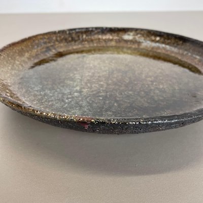 Ceramic Studio Pottery Bowl Shell Element by Gerhard Liebenthron, Germany, 1970s-QZ-1256945