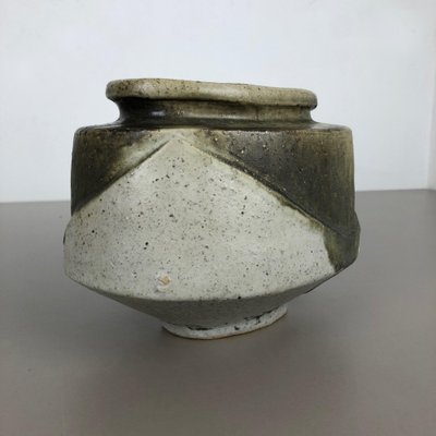 Ceramic Studio Pottery Object Vase by Bruno and Ingeborg Asshoff, Germany, 1960s-QZ-1052935