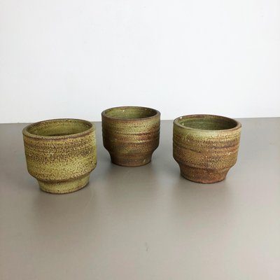 Ceramic Studio Pottery Vase by Piet Knepper for Mobach, Netherlands, 1970, Set of 3-QZ-1134702