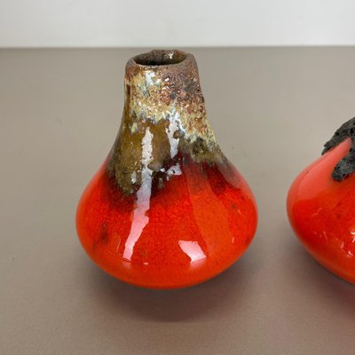 Ceramic Studio Pottery Vases attributed to Roth Ceramics, Germany, 1970s, Set of 2-QZ-1449569