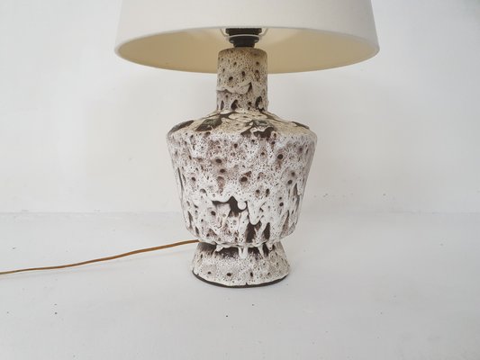 Ceramic Table Lamp Attributed to West Germany, 1960s-ZO-1271755