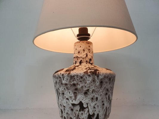 Ceramic Table Lamp Attributed to West Germany, 1960s-ZO-1271755