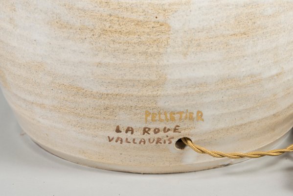 Ceramic Table Lamp by Georges Pelletier, Vallauris, 1970s-VRR-1435857