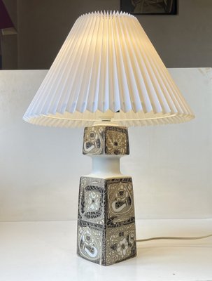 Ceramic Table Lamp by Nils Thorsson for Royal Copenhagen & Fog & Morup, 1970s-LCR-1742814