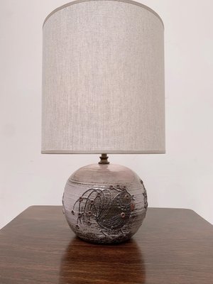 Ceramic Table Lamp by Theresa Bataille, Dour Belgium-FGA-946451