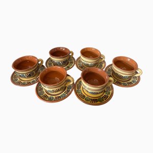 Ceramic Tea Service, 1970, Set of 9-BFK-1725031