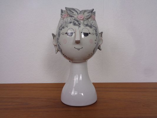 Ceramic Titania Vase by Bjørn Wiinblad for Illums Bolighus, 1960s-RDW-1790051