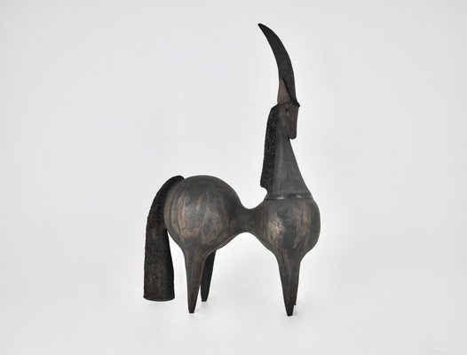 Ceramic Unicorn by Dominique Pouchain, 1990s-HFM-1764521