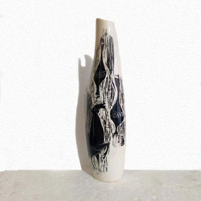 Ceramic Vase by Camillo Chigo for Keramos di Camillo Chigo, 1950s-TIT-848467