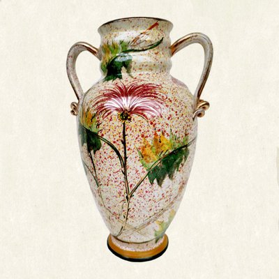 Ceramic Vase by Giulio Pagliarini, 1940s-TIT-766881