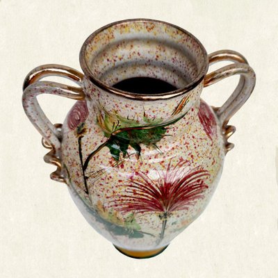 Ceramic Vase by Giulio Pagliarini, 1940s-TIT-766881