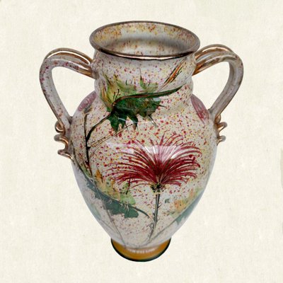 Ceramic Vase by Giulio Pagliarini, 1940s-TIT-766881