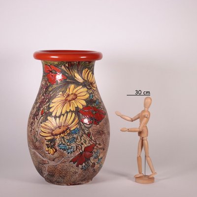 Ceramic Vase by V Mazzotti for Albisola, Italy, 1970s-VMM-1156753