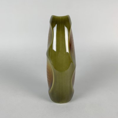 Ceramic Vase & Candle Stick by Ditmar Urbach, Czechoslovakia, 1960s, Set of 2-TZ-1028649