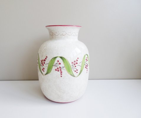 Ceramic Vase from Deruta, Italy, 1980s-BLG-1382732