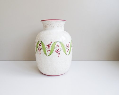 Ceramic Vase from Deruta, Italy, 1980s-BLG-1382732