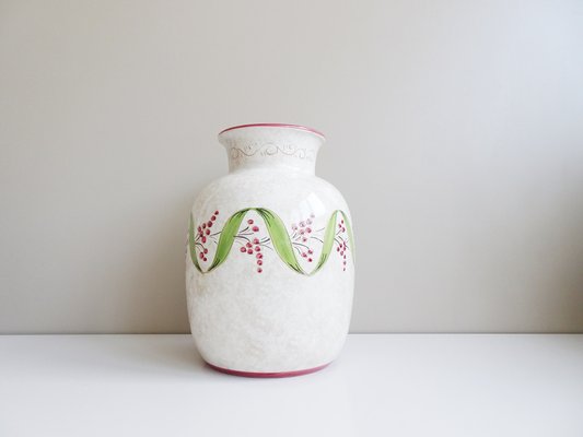 Ceramic Vase from Deruta, Italy, 1980s-BLG-1382732