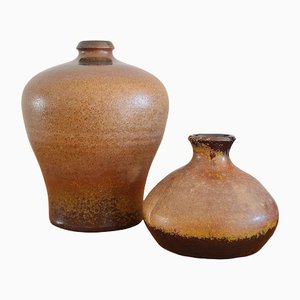 Ceramic Vase from Elke & Elmar Kubicek, 1960s, Set of 2-OV-1209297