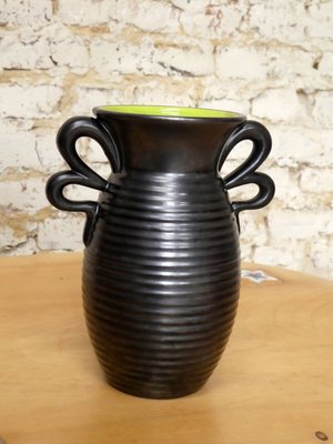 Ceramic Vase from Saint Clément, 1950s-QAV-671866