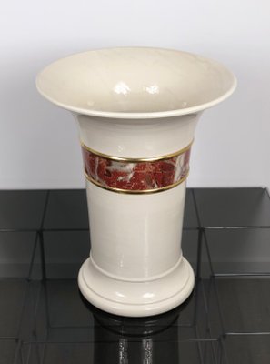 Ceramic Vase Umbrella Stand by Tommaso Barbi for B Ceramiche, Italy, 1970s-LYQ-1171796