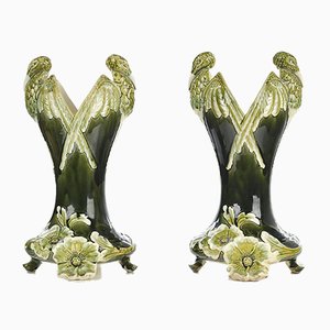 Ceramic Vases, 1880s, Set of 2-NQ-979026