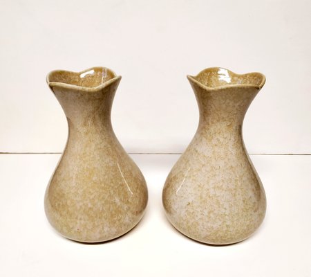 Ceramic Vases by Campi Antonia for S.C.I. Laveno, 1950s, Set of 2-EI-594317