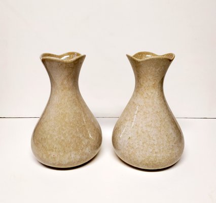 Ceramic Vases by Campi Antonia for S.C.I. Laveno, 1950s, Set of 2-EI-594317