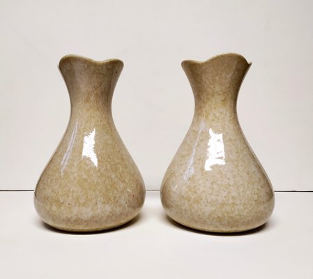 Ceramic Vases by Campi Antonia for S.C.I. Laveno, 1950s, Set of 2-EI-594317