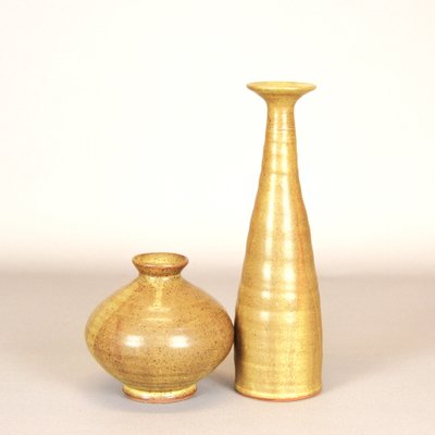 Ceramic Vases by Eva Strömberg for Upsala Ekeby, Set of 2-AOU-1764444