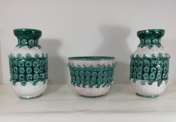 Ceramic Vases from Bitossi, 1960s, Set of 3-HNE-1453038