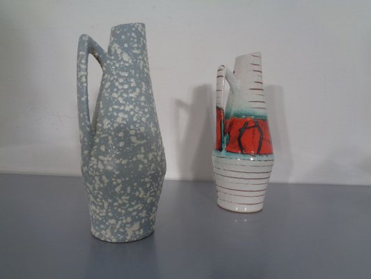 Ceramic Vases from Heinz Siery for Scheurich, 1950s, Set of 2-RDW-754720