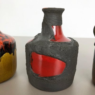 Ceramic Vases from Marei, Germany, 1970s, Set of 3-QZ-1053185