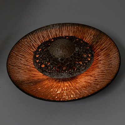 Ceramic Wall Light, Denmark, 1970s-VDW-2034120