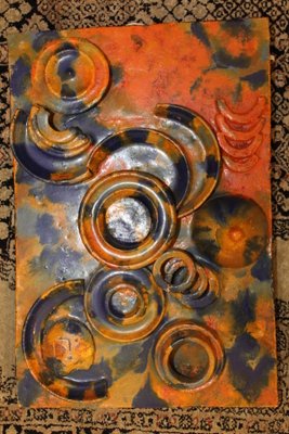 Ceramic Wall Relief, I.S., 1960s-ZWH-864277