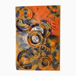 Ceramic Wall Relief, I.S., 1960s-ZWH-864277