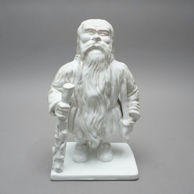 Ceramic White Glazed Peter Figure from Stadt Westerburg-RST-1233754